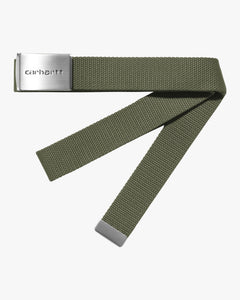 Carhartt WIP Clip Belt Chrome - Leaf