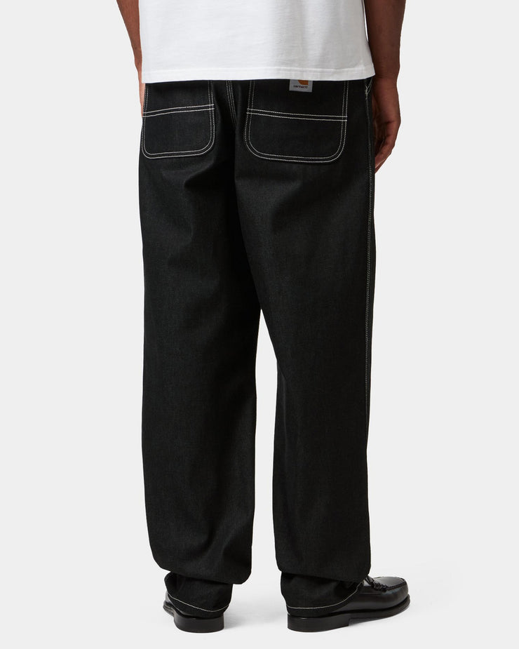 Carhartt WIP Simple Pant Loose Fit Mens Jeans - Black One Wash | Carhartt WIP Jeans | JEANSTORE