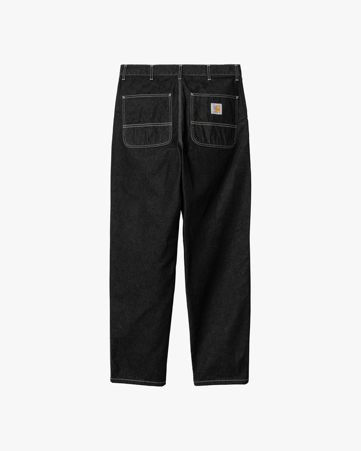 Carhartt WIP Simple Pant Loose Fit Mens Jeans - Black One Wash | Carhartt WIP Jeans | JEANSTORE