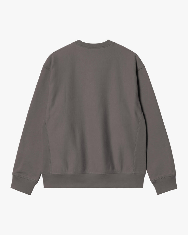 Carhartt WIP American Script Sweat - Porphyry | Carhartt WIP Sweaters & Knitwear | JEANSTORE