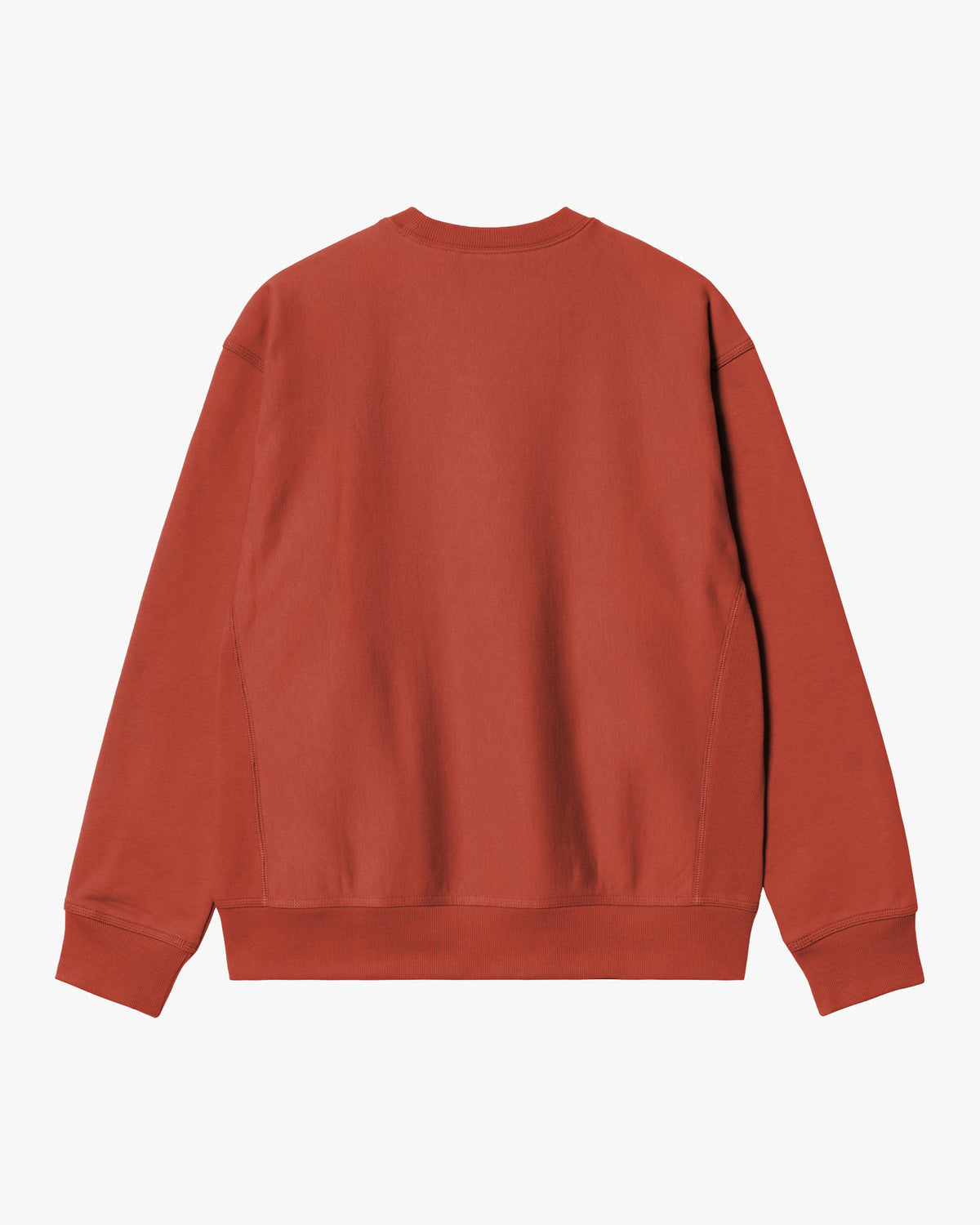 Carhartt WIP American Script Sweat - Oxide Red