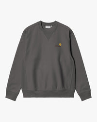 Carhartt WIP American Script Sweat - Graphite