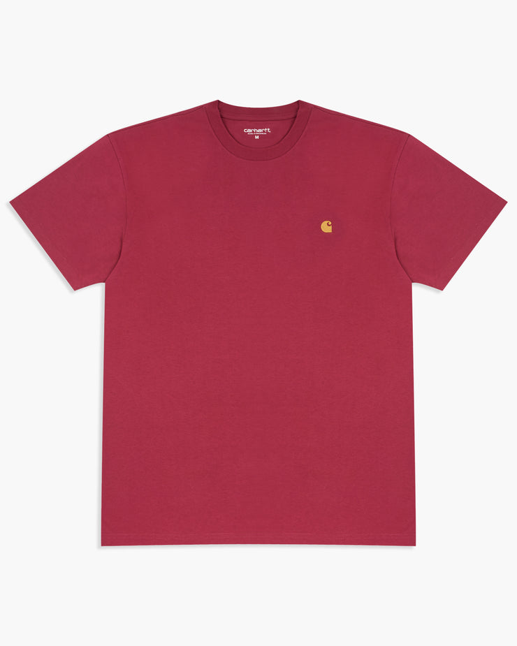 Carhartt WIP S/S Chase Tee - Punch / Gold