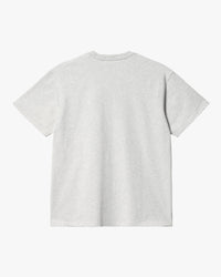 Carhartt WIP S/S Chase Tee - Ash Heather / Gold | Carhartt WIP T Shirts | JEANSTORE