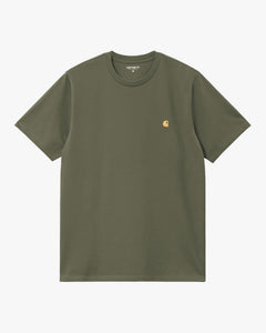 Carhartt WIP S/S Chase Tee - Leaf / Gold