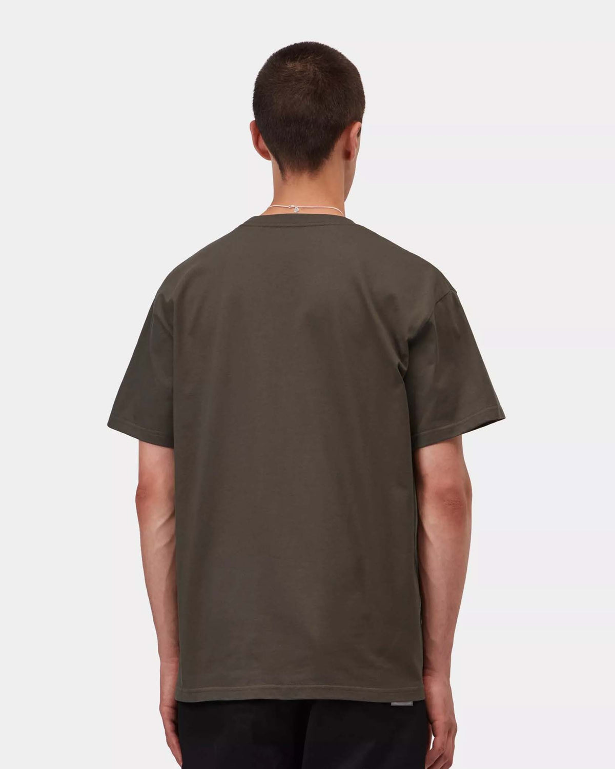 Carhartt WIP S/S Chase Tee - Shungite / Gold