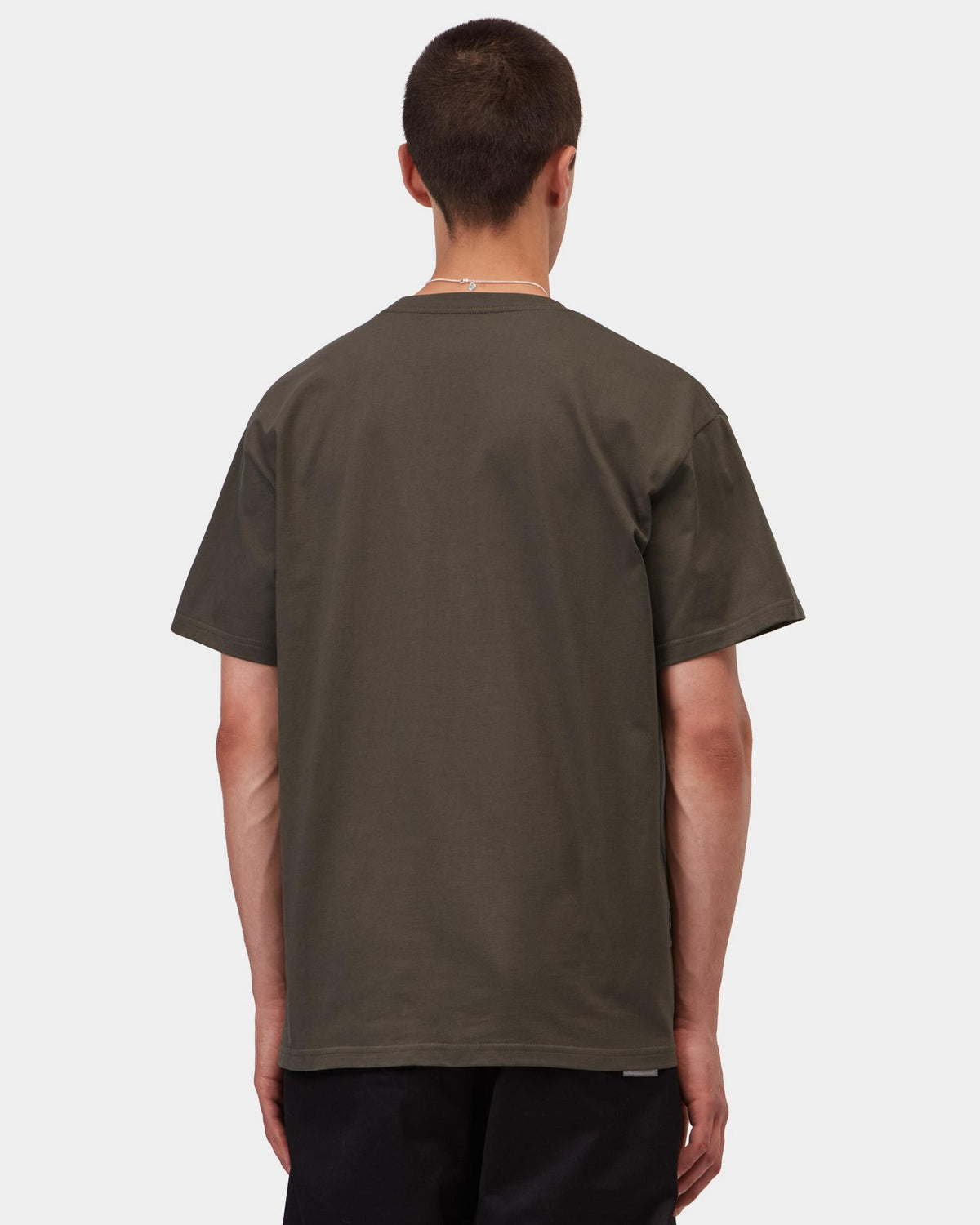 Carhartt WIP S/S Chase Tee - Shungite / Gold