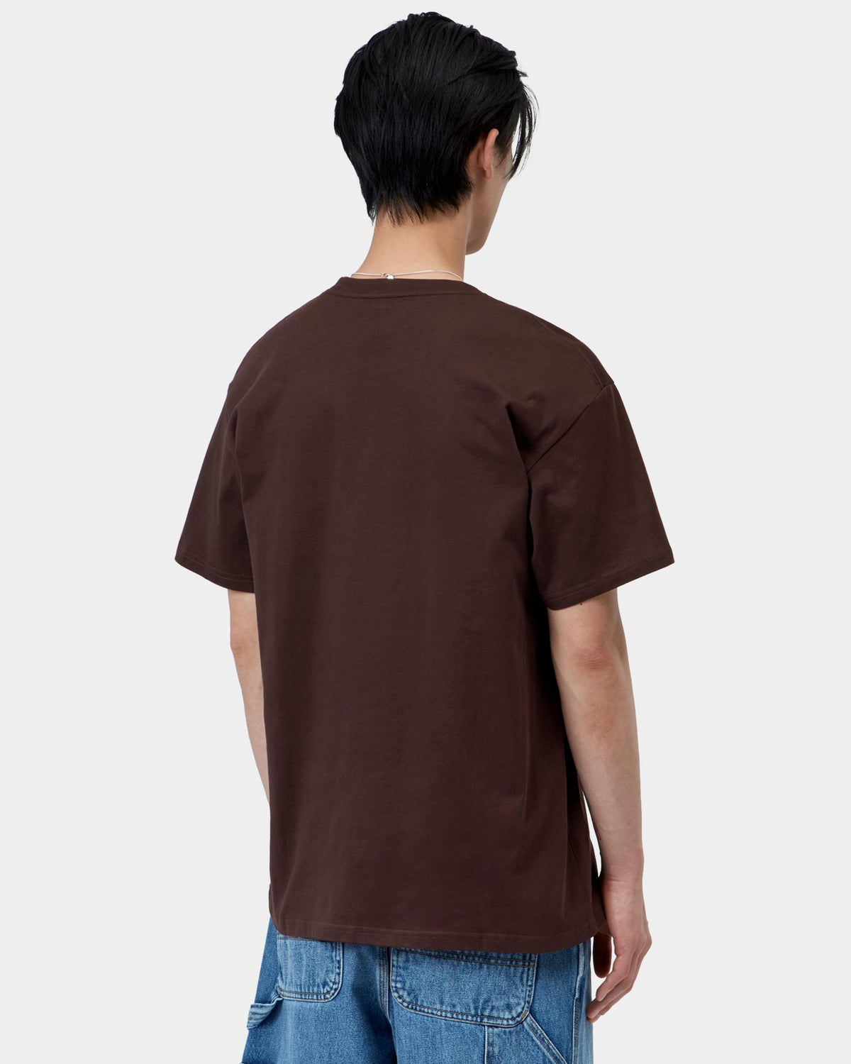 Carhartt WIP S/S Chase Tee - Palisander / Gold | Carhartt WIP T Shirts | Jeanstore