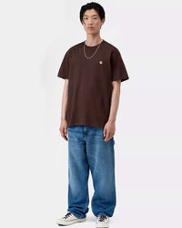 Carhartt WIP S/S Chase Tee - Palisander / Gold