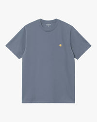 Carhartt WIP S/S Chase Tee - Icesheet / Gold