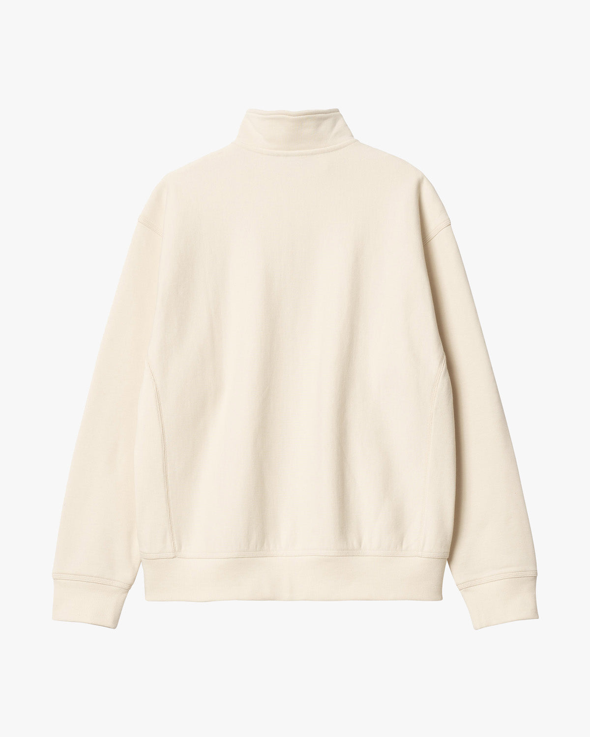 Carhartt WIP Half Zip American Script Sweat - Natural | Carhartt WIP Sweaters & Knitwear | JEANSTORE