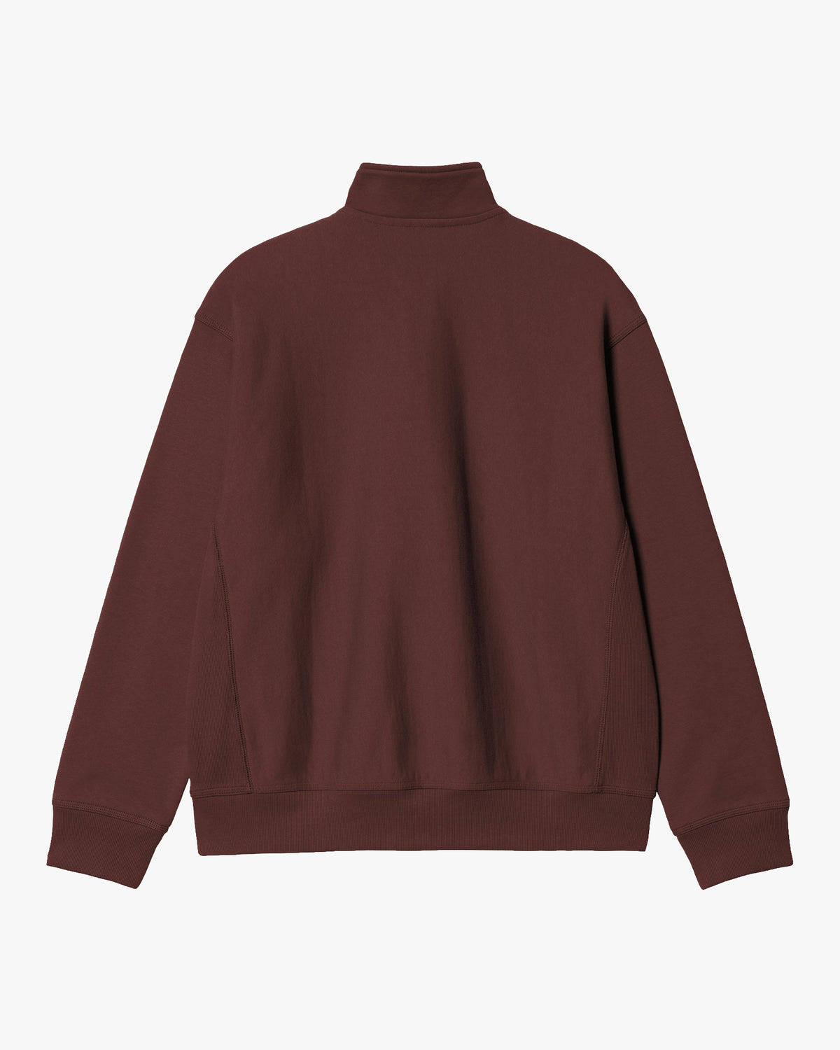 Carhartt WIP Half Zip American Script Sweat - Amarone