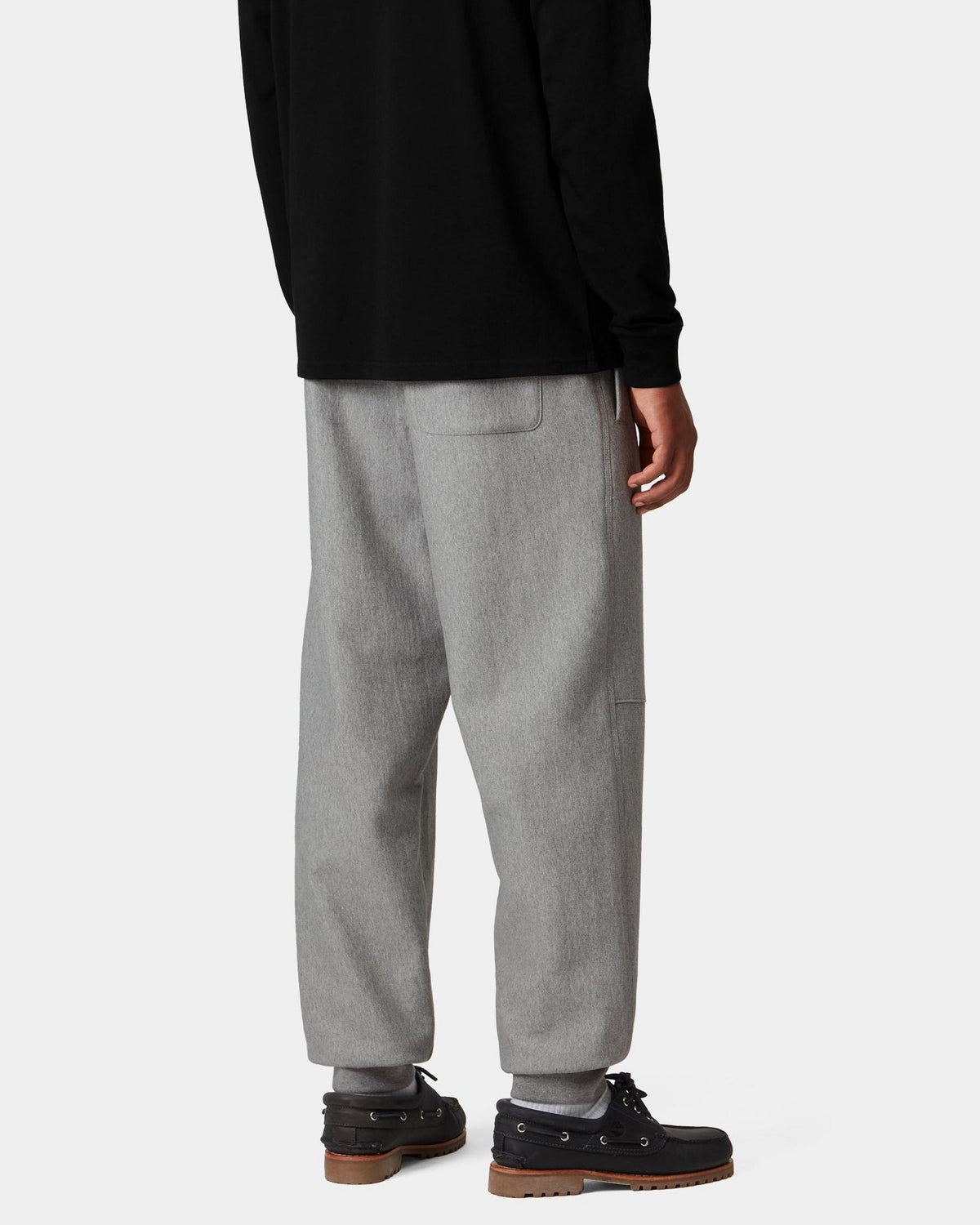 Carhartt WIP American Script Jogging Pant - Grey Heather | Carhartt WIP Chinos & Non-Denim Pants | JEANSTORE
