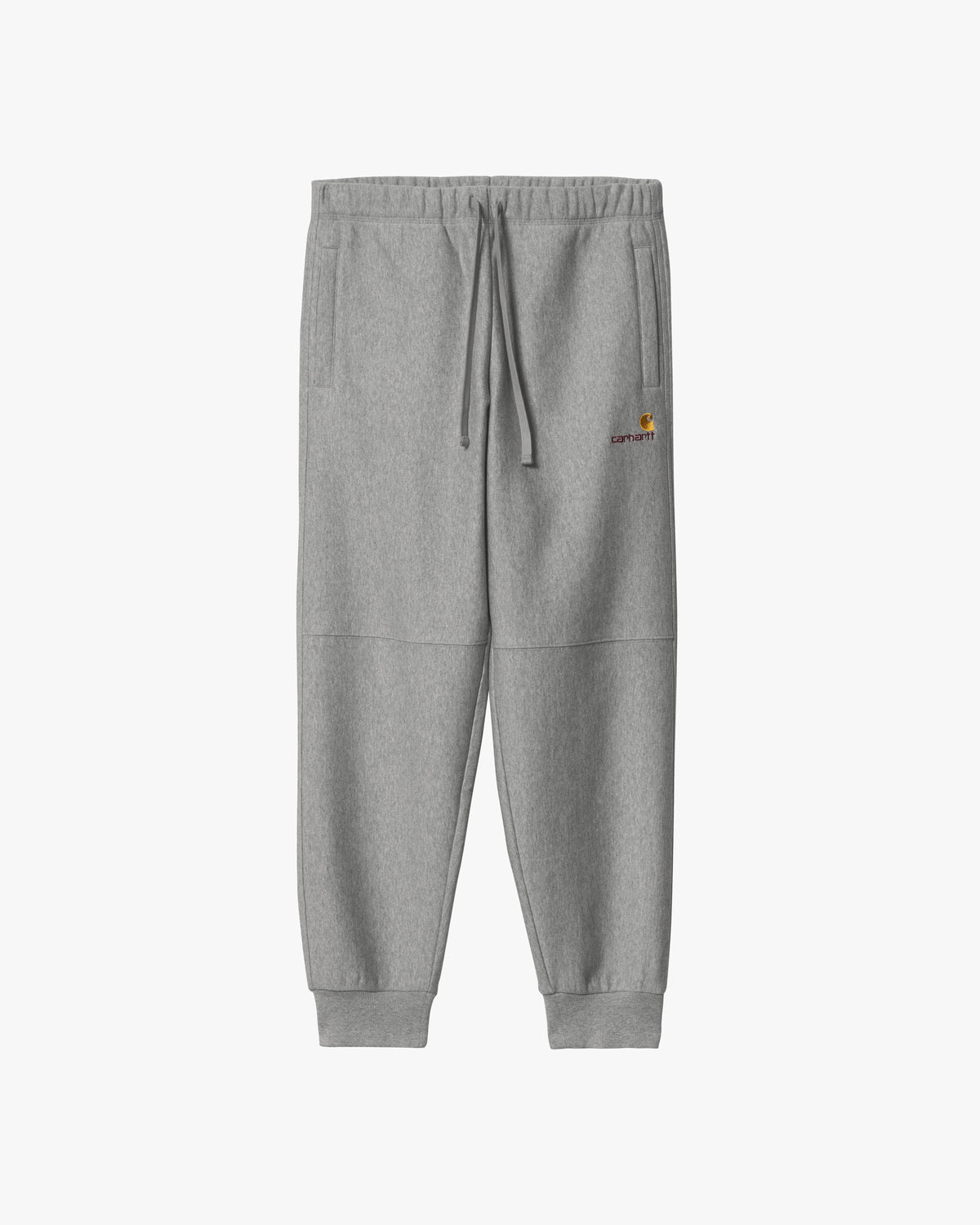 Carhartt WIP American Script Jogging Pant - Grey Heather | Carhartt WIP Chinos & Non-Denim Pants | JEANSTORE
