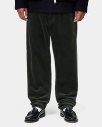 Carhartt WIP Newel Pant Relaxed Tapered Mens Cords - Raven Rinsed