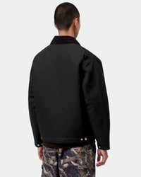 Carhartt WIP OG Detroit Jacket Winter - Black / Black Rigid