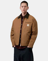 Carhartt WIP OG Detroit Jacket Winter - WIP Hamilton Brown / Tobacco Rigid