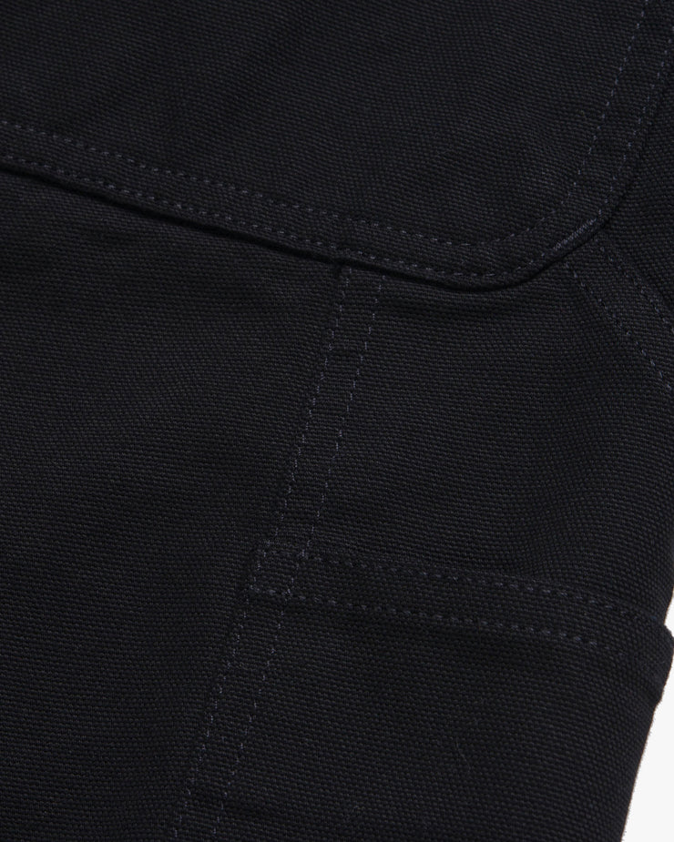 Carhartt WIP Single Knee Shorts - Black Rinsed