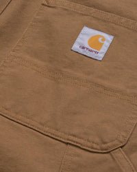 Carhartt WIP Single Knee Shorts - Hamilton Brown Rinsed
