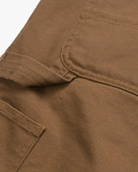 Carhartt WIP Single Knee Shorts - Hamilton Brown Rinsed