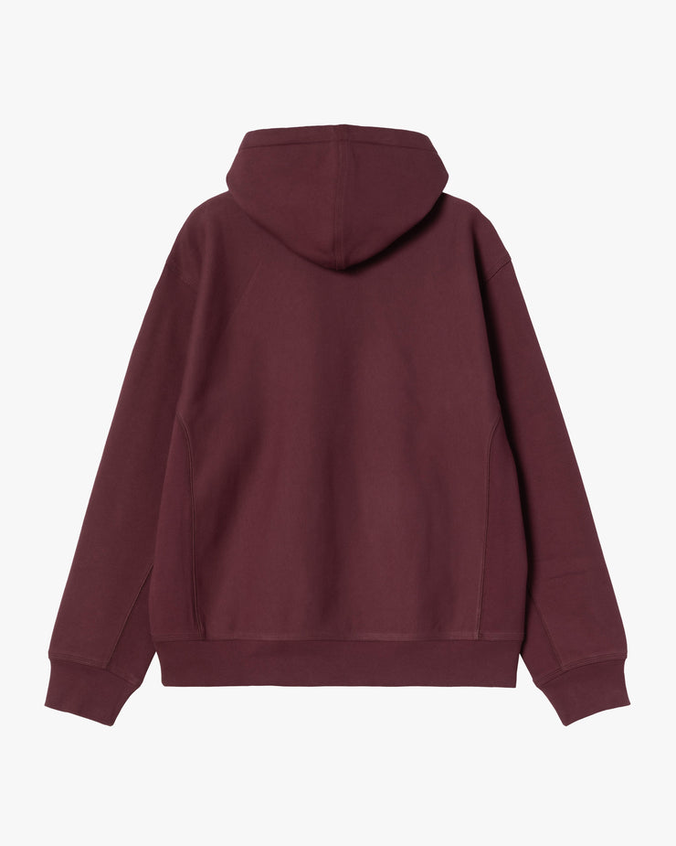 Carhartt WIP Hooded American Script Sweat - Rondo | Carhartt WIP Sweaters & Knitwear | JEANSTORE