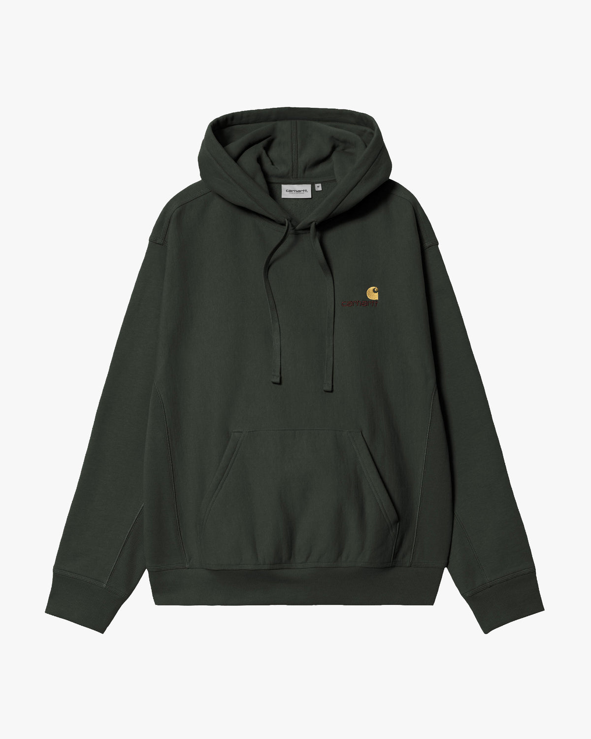 Carhartt WIP Hooded American Script Sweat - Raven