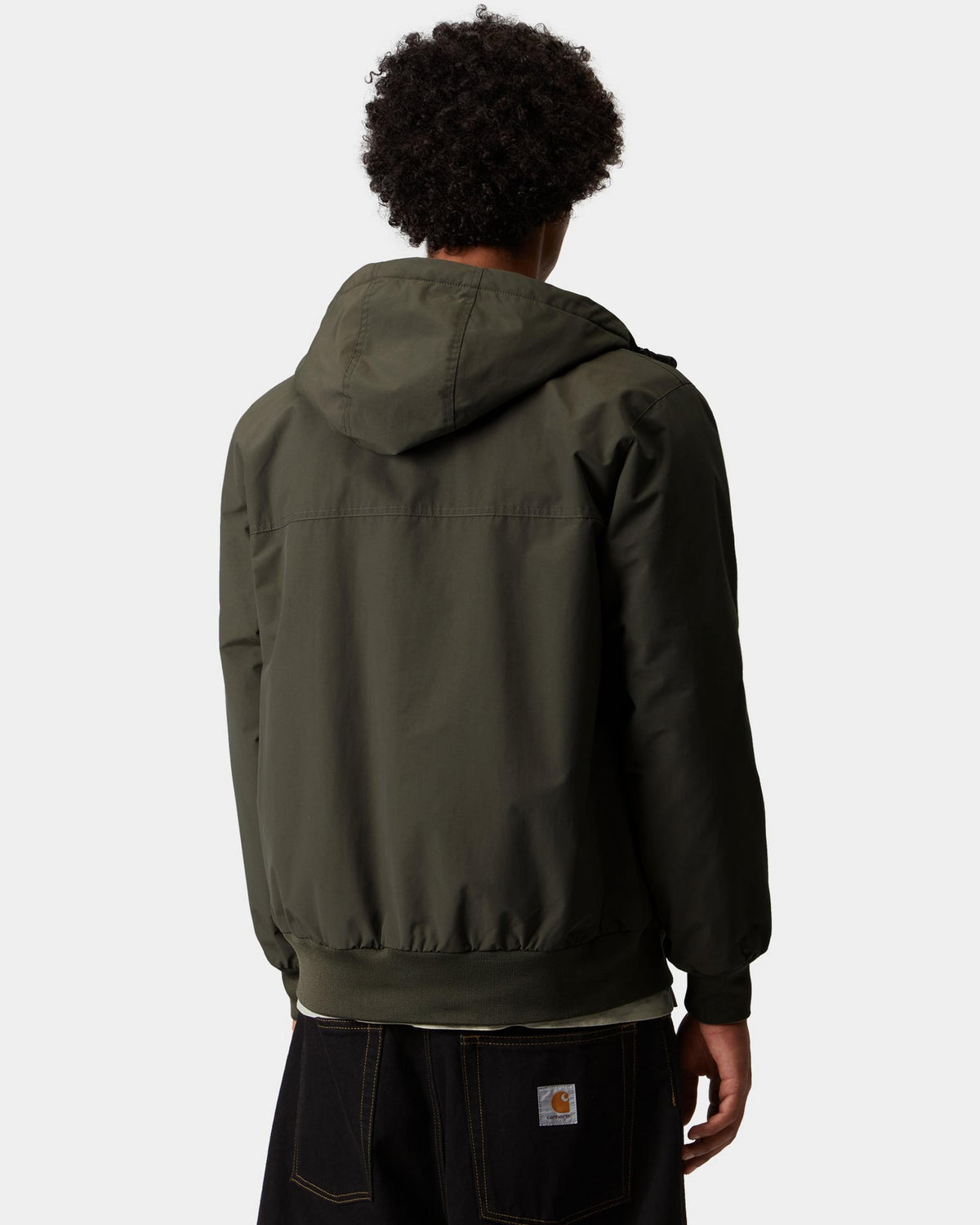 Carhartt WIP Hooded Sail Jacket - Cypress / Black