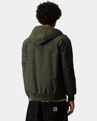 Carhartt WIP Hooded Sail Jacket - Cypress / Black