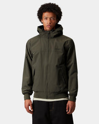 Carhartt WIP Hooded Sail Jacket - Cypress / Black