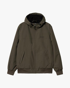 Carhartt WIP Hooded Sail Jacket - Cypress / Black