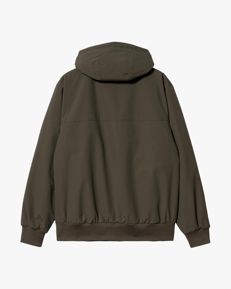 Carhartt WIP Hooded Sail Jacket - Cypress / Black