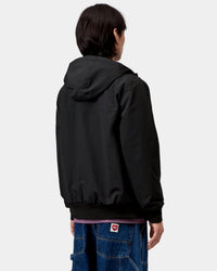 Carhartt WIP Hooded Sail Jacket - Black / White