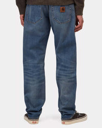 Carhartt WIP Klondike Pant Regular Tapered Mens Jeans - Blue Dark Used Wash