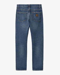Carhartt WIP Klondike Pant Regular Tapered Mens Jeans - Blue Dark Used Wash