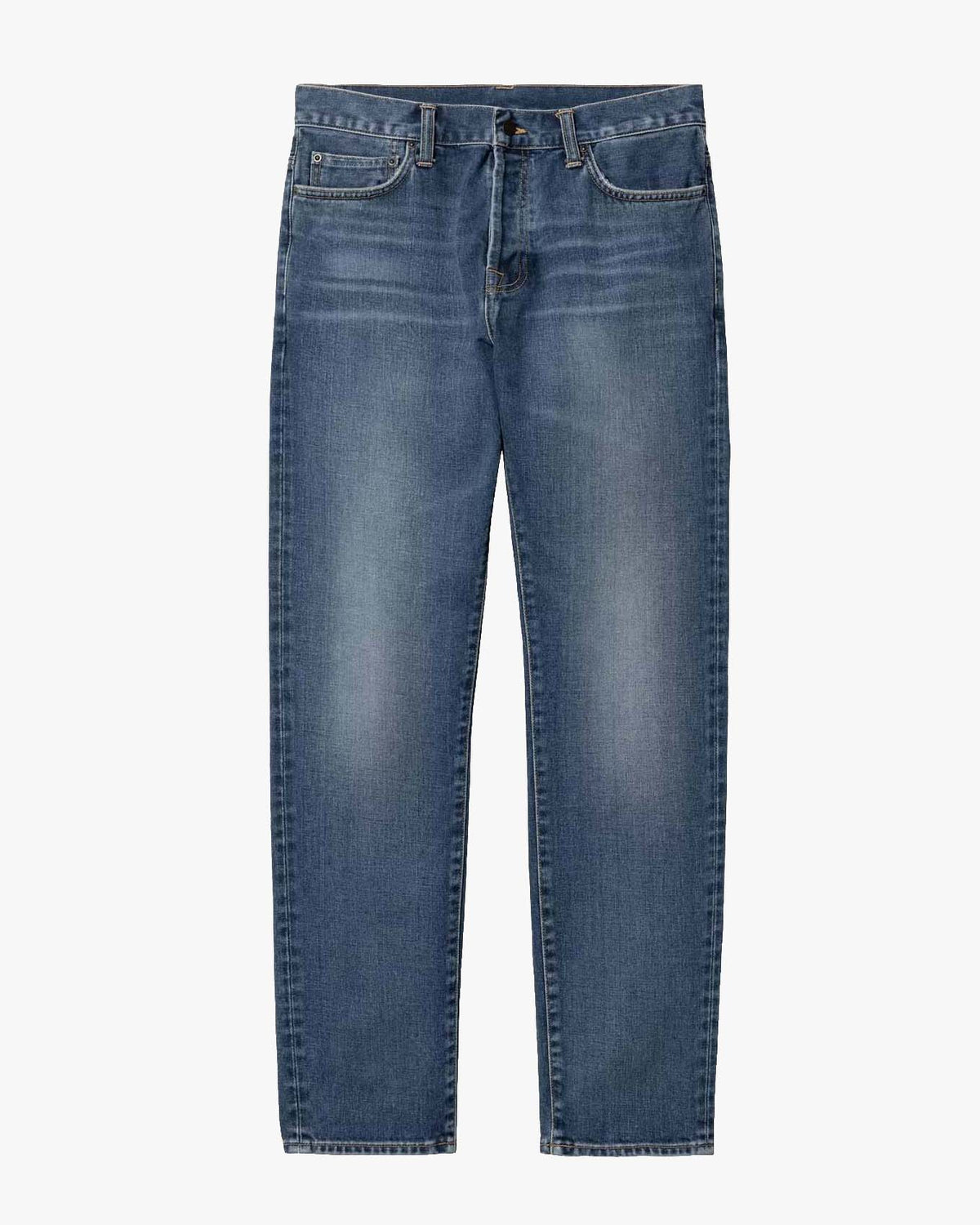 Carhartt WIP Klondike Pant Regular Tapered Mens Jeans - Blue Dark Used Wash