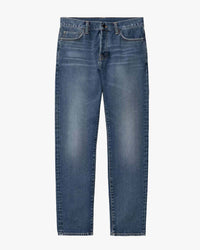 Carhartt WIP Klondike Pant Regular Tapered Mens Jeans - Blue Dark Used Wash
