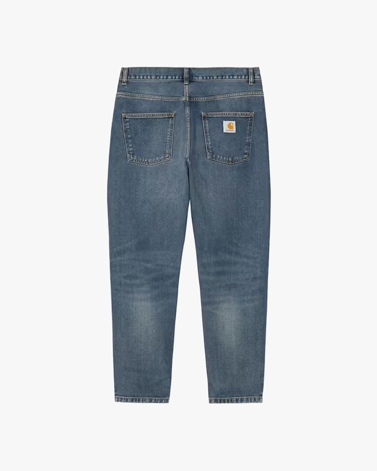 Carhartt WIP Newel Pant Relaxed Tapered Mens Jeans - Blue Dark Used Wash