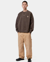 Carhartt WIP Vista Sweat - Tobacco Garment Dyed