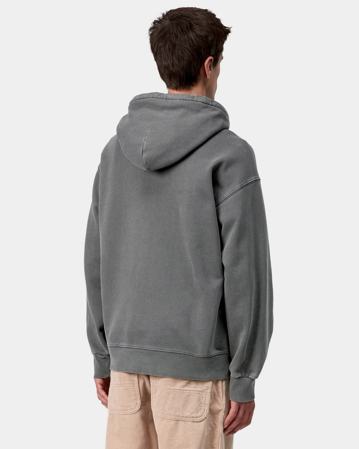 Carhartt WIP Hooded Vista Sweat - Black Garment Dyed | Carhartt WIP Sweaters & Knitwear | JEANSTORE