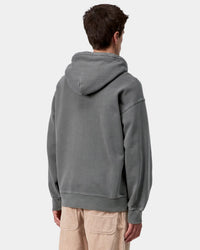 Carhartt WIP Hooded Vista Sweat - Black Garment Dyed | Carhartt WIP Sweaters & Knitwear | JEANSTORE
