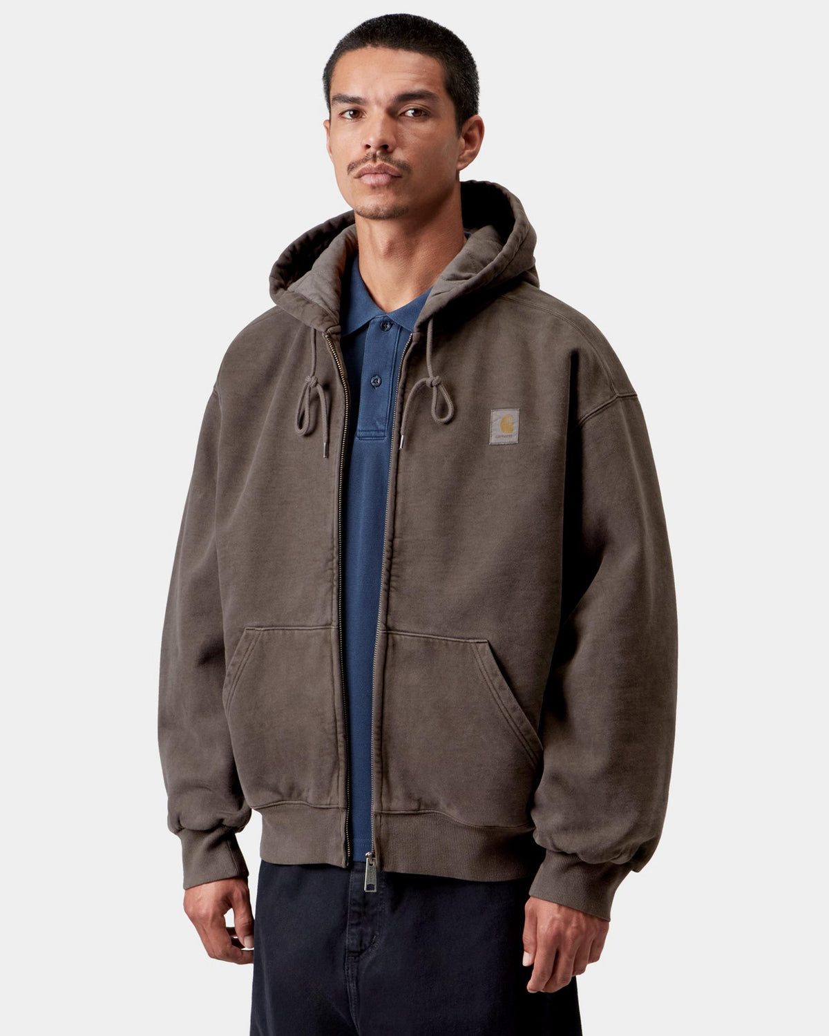 Carhartt WIP Hooded Vista Jacket - Tobacco Garment Dyed