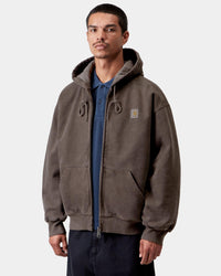 Carhartt WIP Hooded Vista Jacket - Tobacco Garment Dyed