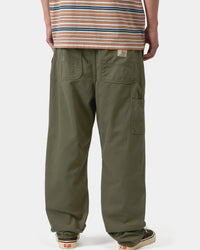Carhartt WIP Flint Pant Regular Tapered Mens Trousers - Leaf Garment Dyed | Carhartt WIP Chinos & Trousers | JEANSTORE
