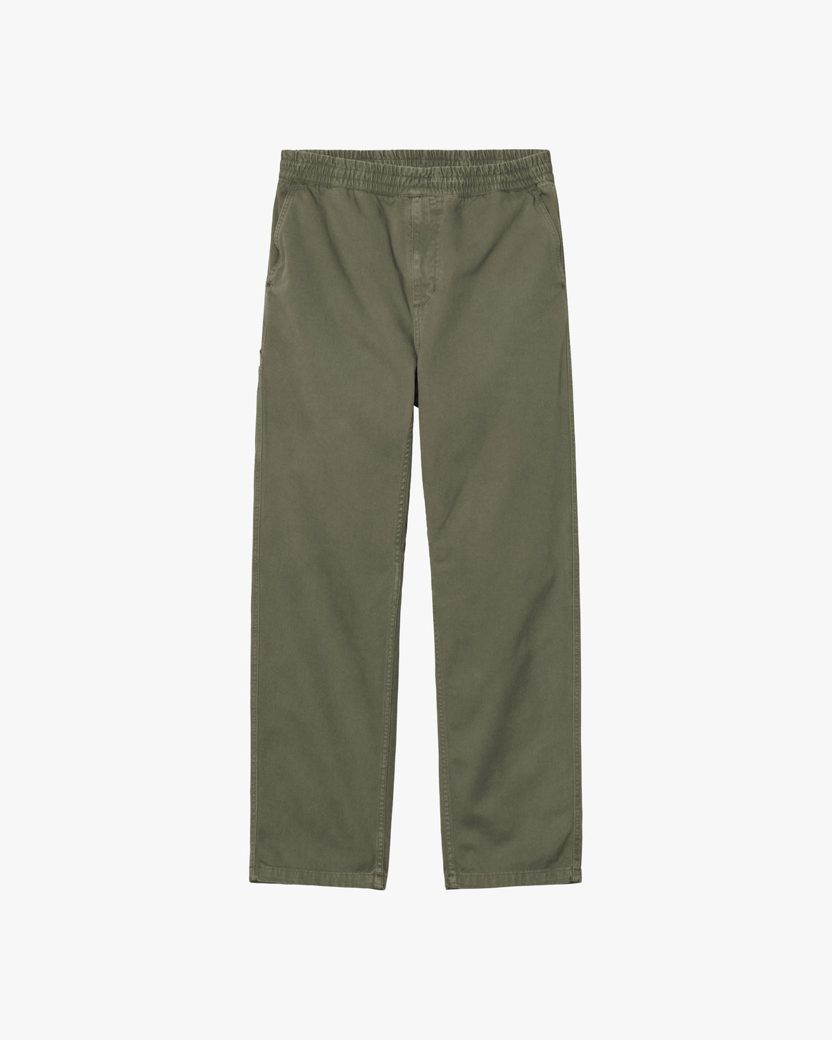 Carhartt WIP Flint Pant Regular Tapered Mens Trousers - Leaf Garment Dyed | Carhartt WIP Chinos & Trousers | JEANSTORE