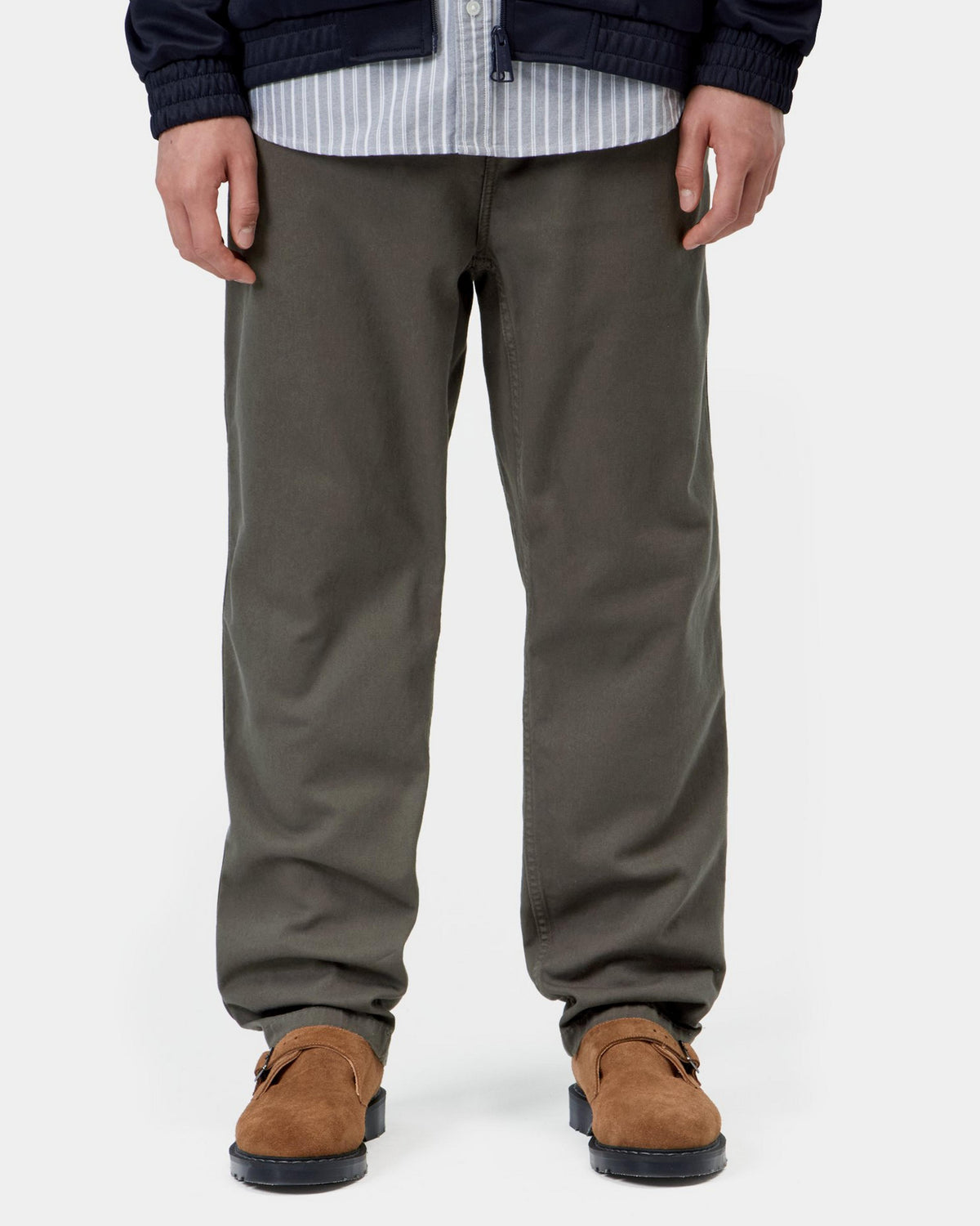 Carhartt WIP Flint Pant Regular Tapered Mens Trousers - Shungite GD | Carhartt WIP Chinos & Trousers | Jeanstore