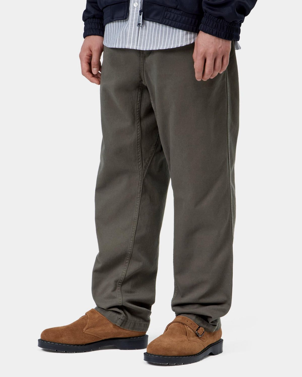 Carhartt WIP Flint Pant Regular Tapered Mens Trousers - Shungite GD | Carhartt WIP Chinos & Trousers | Jeanstore