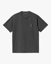 Carhartt WIP S/S Nelson Tee - Black Garment Dyed | Carhartt WIP T Shirts | JEANSTORE