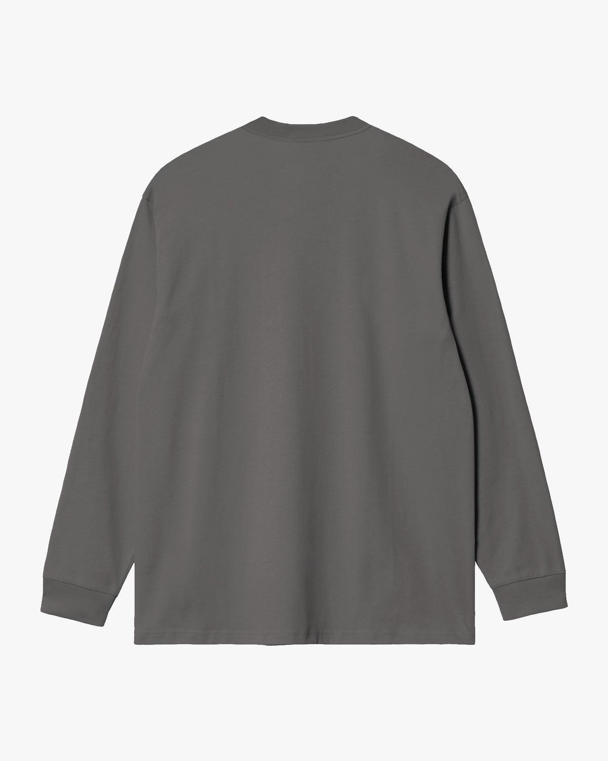 Carhartt WIP L/S American Script Tee - Graphite