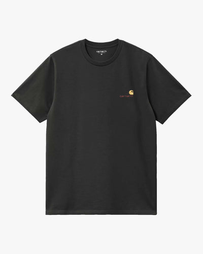 Carhartt WIP American Script Tee - Raven