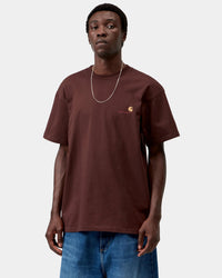 Carhartt WIP American Script Tee - Amarone